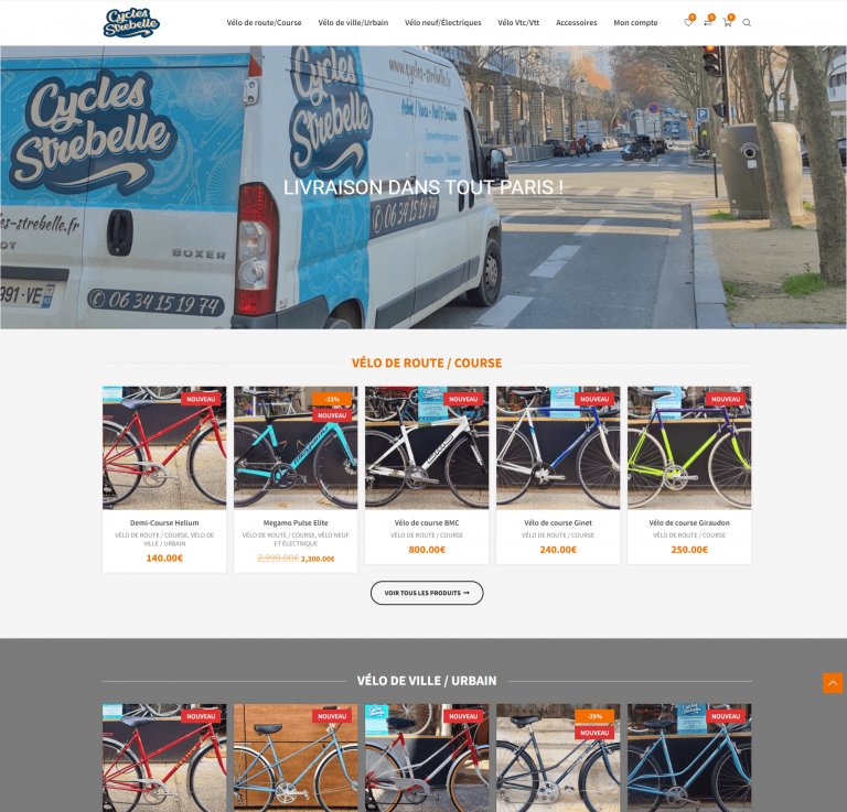 Cycles-Strebelle capture caroussel clicsite