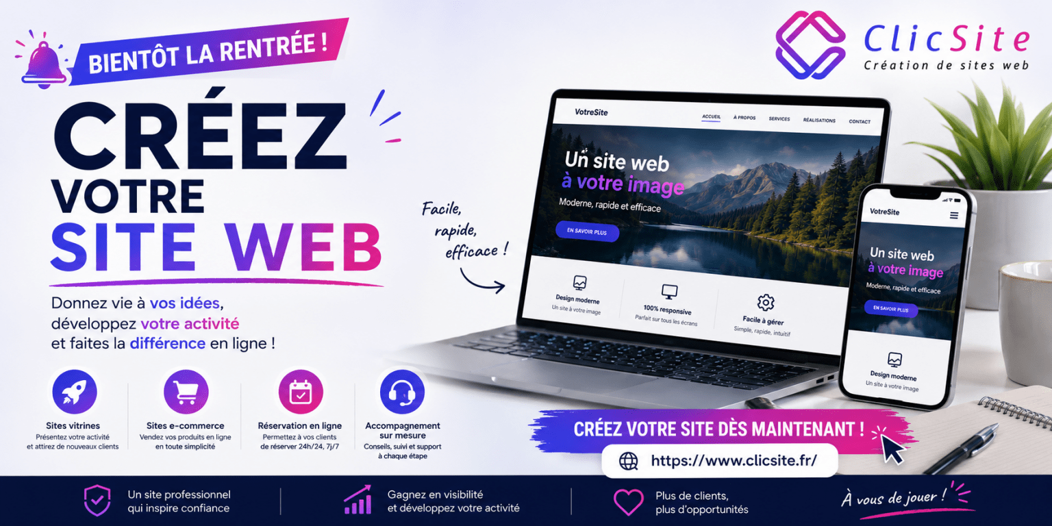pub clicsite.fr